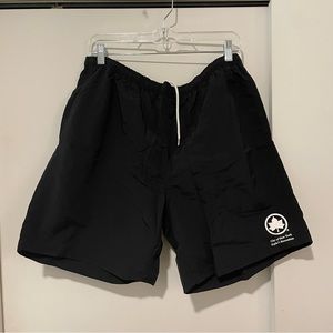 OnlyNY men’s black swim shorts, city parks collection